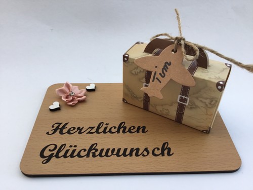 Geldgeschenk koffer besondere - geldgeschenk,