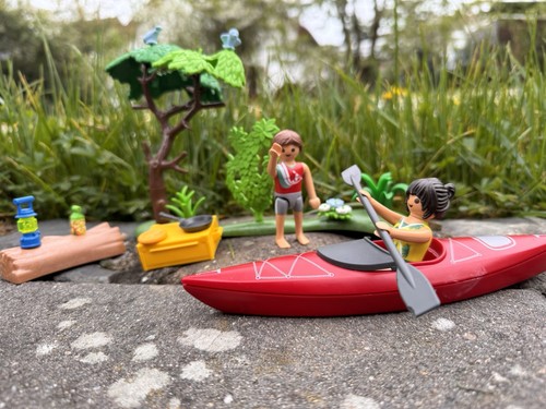 Playmobil kanu und zubehör - und,