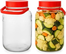 2x 2L Einmachgläser