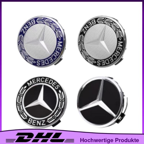 4pcs 75mm felgendeckel - 75mm,