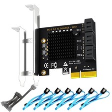 6-Port PCIe X4 SATA