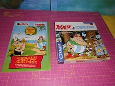 Duplo Hanuta Stickerposter "Olympische Spiele"+ Asterix & Obelix Spiel/KOMPLETT!