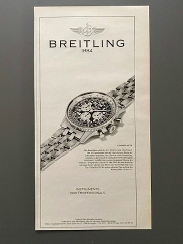 1991 breitling navitimer - breitling,