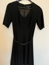Comma kleid schwarz mit - comma,