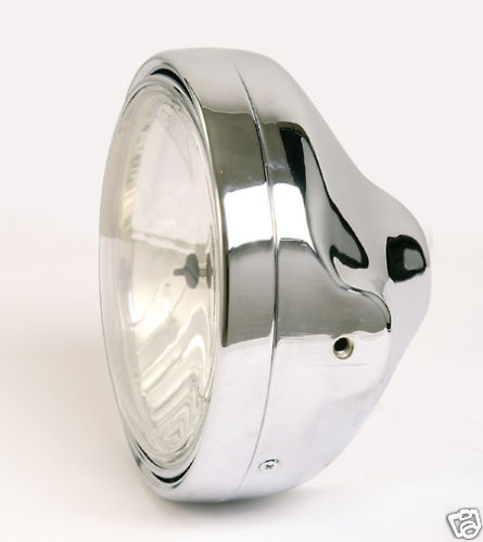Klarglas scheinwerfer chrom - klarglas,