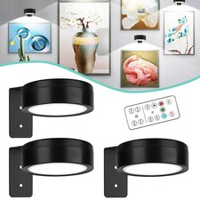 3PCS Bilderleuchte Kabellos Bildbeleuchtung Leuchte Magnetische LED Wandleuchte