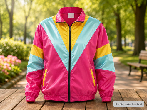 80er 90er retro - retro, trainingsjacke