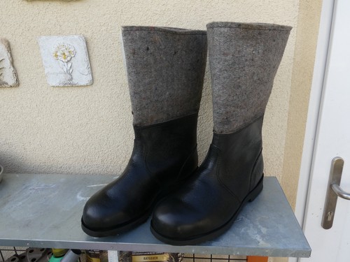 Neue ungetragene filzstiefel - ungetragene,