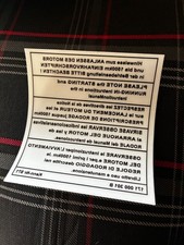 VW Golf 1 Aufkleber 171 000