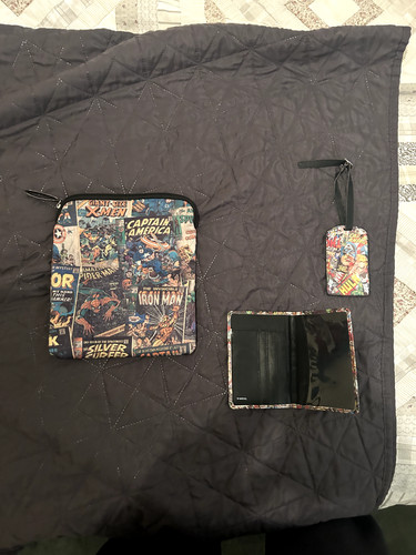 Marvel bag tag - and, wallet
