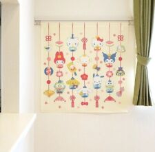 Sanrio Figuren Noren Vorhang JAPAN Made Kitty Cinnamoroll Housewarming Gift