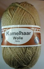1 x 50 g echte Kamelhaare mit