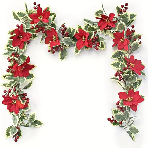 Künstliche weihnachtsgirlande - künstliche,