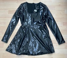 Koucla Vinyl Lack Minikleid