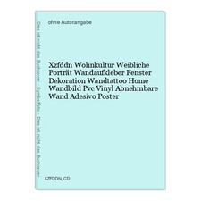 Xzfddn Wohnkultur Weibliche Porträt Wandaufkleber Fenster Dekoration Wandtattoo 