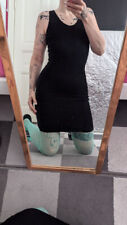 schwarzes Tank Dress von Tripp NYC Bodycon Onesize mit Struktur Gr. 36 38