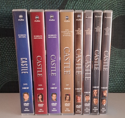 Castle staffeln dvd - dvd, box