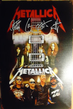 METALLICA     20x30cm gewölbt
