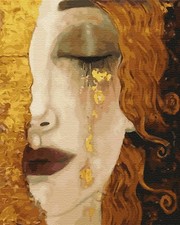 Gustav Klimt. Goldene Tränen Malen Nach Zahlen