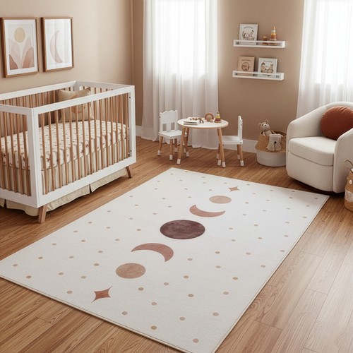 Kinderteppich mondphasen für - kinderteppich,