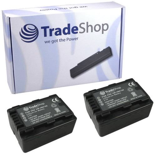 Akku 1800mah für panasonic - 2x,