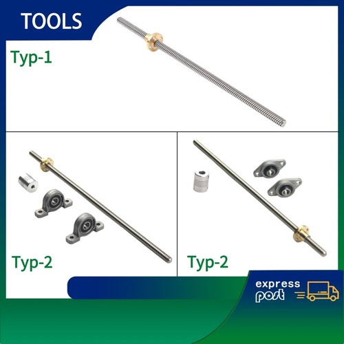 Trapezgewindespindel set - t8,