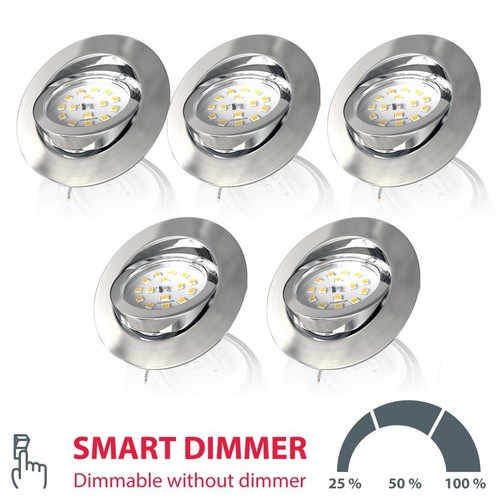 Einbaustrahler led 5er - led, set