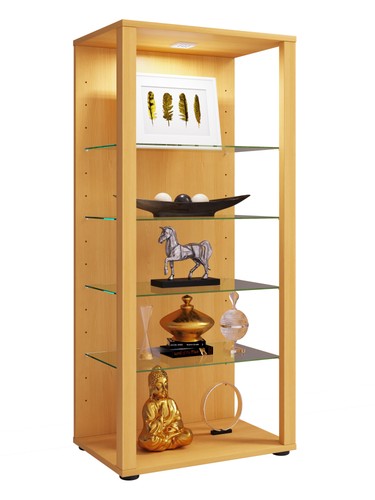 Holz glas stand vitrine glasol - glas,