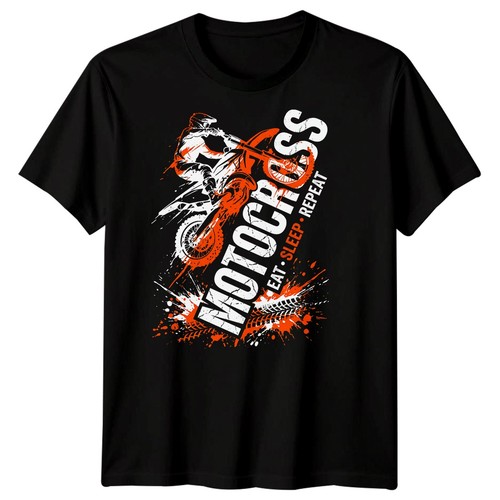 Eat sleep motocross repeat - sleep,
