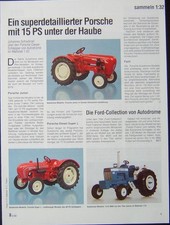 Porsche Diesel Trecker in 1-32