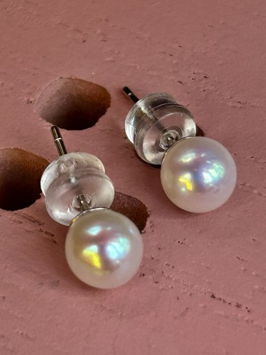 Echte perlenohrringe akoya - echte,