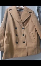 Mantel Wollmantel beige/ camel