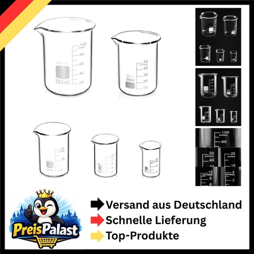 Abgestufte messbecher glas set - abgestufte,