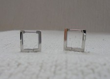 1 paar Ohrstecker Viereck