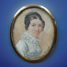 B009 Miniatur Portrait, einer