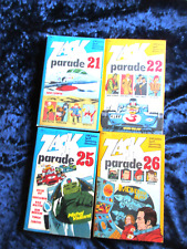 Zack Parade, Taschenbuch Nr 21  22  25 und 26  Koralle Verlag