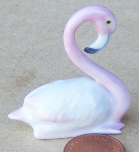 Puppenhaus keramik flamingo - puppenhaus,