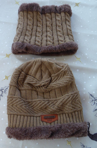 Mütze schal set - set,