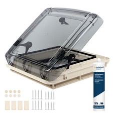 Dachhaube Remis Remitop Vista 40 x 40 cm Klar + Dichmittel für Wohnwagen