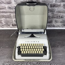 Triumph Gabriele 10 Schreibmaschine mit Koffer (ohne Schlüssel) Defekt