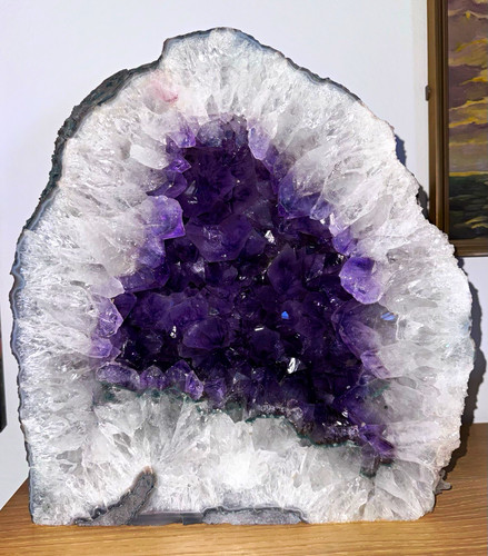 Große amethyst druse geode - große, druse/geode