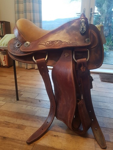 Westernsattel - , 15/16"