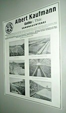 Alte Reklame Samenzüchterei