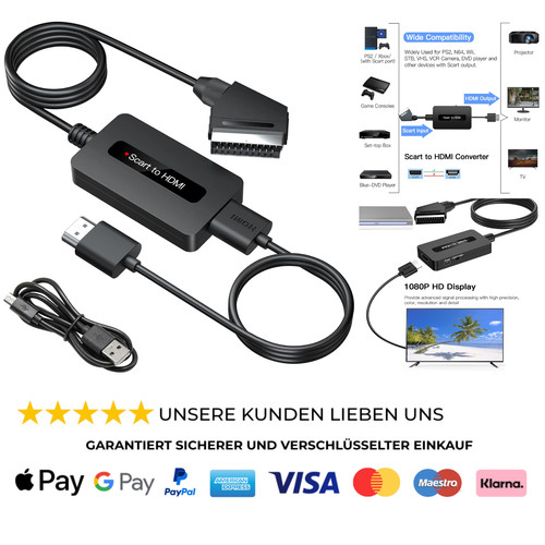 Scart auf hdmi konverter - hdmi,