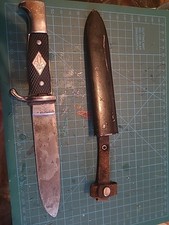 Altes PFADFINDER Fährtenmesser, Solingen, Bowie, Sammlerstück, Rehwappen, LARP