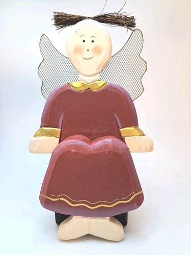 Deko weihnachtsengel rot - rot, von