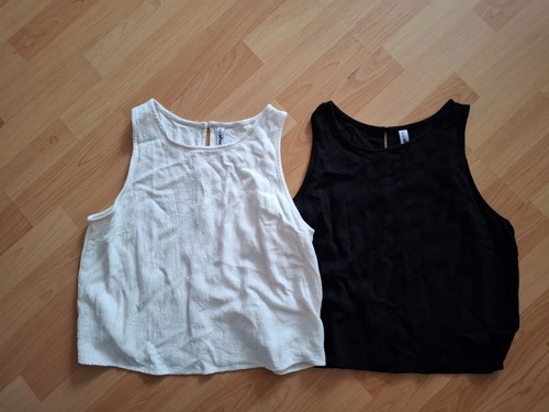 Kurze tops beige - er, /