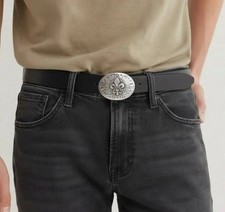 Fleur lys belt - belt, buckle