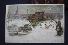 AK Roth a.Sand b. Nürnberg Bahnhof Restaurant Gasthaus Nachtwächter Eisenbahn