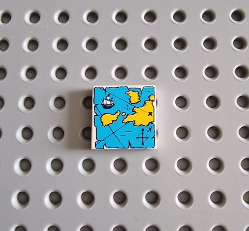 Lego fliese 2x2 bedruckt - fliese,